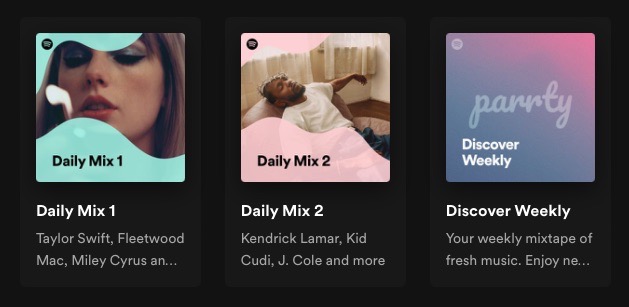 spotify new music panel